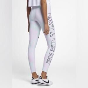 NEW Nike Have a Nike‎ Day Tie Dye Smiley Face Leggings